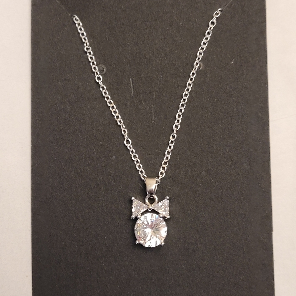 Cute cz necklace
